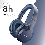 Cellularline Music Sound Cuffie a padiglione chiuso BOOST Blue